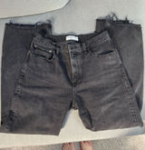 Abercrombie Black Relaxed Jeans High-Rise 90s Photo 0
