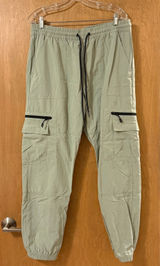 PacSun Relaxed Jogger Cargo Pants Sage Green Utility Streetwear XL Photo 0