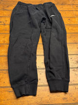 Nike Mens Club Fleece Joggers Black Sweatpants Embroidered Logo Size‎ M Photo 0