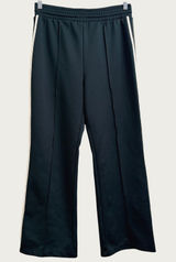 Maeve‎ Anthropologie Pull-On Track Pants-Small Dark Green Crochet Quiet Luxury Photo 0