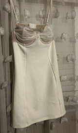 White fox white mini dress Photo 0