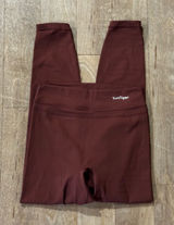Alphalete TomTiger Brown Activewear Leggings Highwaisted Size Small Photo 0
