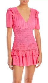 Love Shack Fancy- Rena Dress- Watermelon Ice size large‎ NWT Photo 0