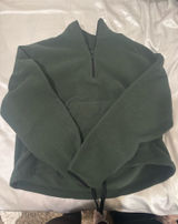 PINK Green Quarter-Zip Victoria's Secret Photo 0