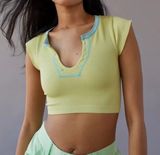 Urban Outfitters Green Top Photo 0