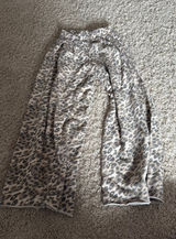 Arie cheetah sweatpants Gray Size XS Photo 0