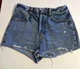 Target High Waisted Denim Shorts Photo 0