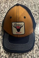 Coors Banquet Rodeo Trucker Beer Hat – Mesh Snapback – Western Workwear - NWOT Photo 0