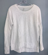 Athleta Gray Long Sleeve Oversized Crewneck Sweatshirt thumb holes small 730 Photo 0