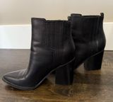 Marc Fisher Black Leather Boots Photo 0