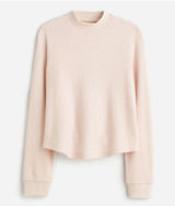 Madewell Waffle-Knit Long-Sleeve Crewneck Tee‎ Photo 0
