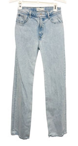Abercrombie & Fitch The 90’s Relaxed Jean High Rise Blue Light Wash Size 25 Long Photo 0