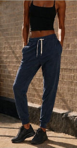 Vuori Ponto Performance‎ Jogger Mens Medium Charcoal Heather VW303-L Athleisure Photo 0