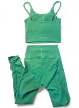 Alo Green Wilo matching leggings and tanktop set Photo 0