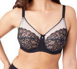 Wacoal Retro Chic Full Figure Underwire Bra 855186 Lace Seamed Cups 36D Photo 0