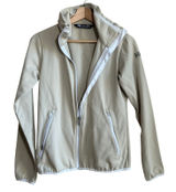 Helly Hansen cream full zip fleece jacket women's size small outdoors winter Photo 0