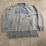 Pressbox University of Kansas Jayhawks grey crewneck sweatshirt sweater size m Photo 0