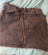 Garage Jean Skirt Mini Photo 0