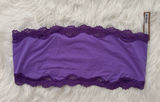 Skims Fits Everybody Lace Bandeau Ultra Violet Multi Size 2X Photo 0