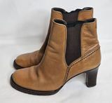 COLE HAAN Country Vibram‎ Sole Brown Leather Ankle Boots Womens Size 6B Photo 0