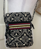 Vera Bradley Barcelona Mini Hipster Floral Crossbody‎ Bag Lightweight Travel Photo 0
