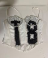 handmade sparkly sequin tate mcrae corset |perfect for her concert or a halloween costume! Photo 0