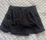 Lululemon Pace Rival Skirt Stretch 13” Black Sz 4 (Tall) Swift Luxtreme Photo 0