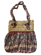 Sun N Sand Marrakech Boho Mushroomcore, Goblincore Purse Bohemian Beach Bag Photo 0
