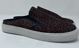 Time and Tru Women's Animal Print Twin‎ Gore Mules Faux Fur Insides Size 10 Photo 0