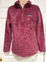 Patagonia Los Gatos 1/4 Zip‎ Fleece Pullover Burgundy XS STY25235FA19 Photo 0