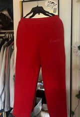Comfrt red sweatpants Photo 0