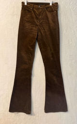 Banana Republic Brown Corduroy High Rise Flare Leg‎ Pants Womens 27 Inseam 31 Photo 0