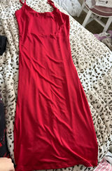 Small fitted red dress Photo 0