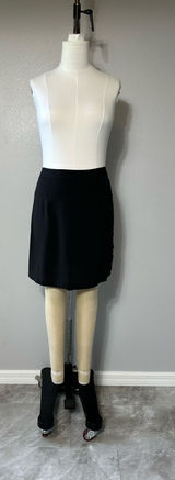 Yoana Baraschi Skirt Size M Black Sequin Lightweight Women's Party Summer New Photo 0
