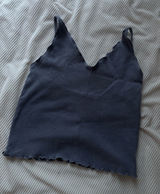 Brandy Melville Navy Blue Tank Top Photo 0