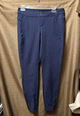 KUHL Woman’s Transcendr Zip Hiking Outdoors Skinny Pants Navy Size 8 Regular Photo 0