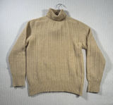 Vintage Tami Women’s Small Yellow Rib Knit Quarter Zip Mock Neck Sweater Photo 0