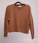 Abercrombie Fitch Soft AF Cozy Crewneck Pullover Sweatshirt Rose Mauve Size S‎ Photo 0