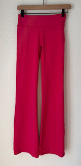 Beyond Yoga Hot Pink Flared Lounge Pants Size Small Photo 0