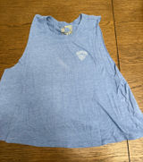 Spiritual Gangster Light Blue Tank Top with Grateful Heart Logo Photo 0