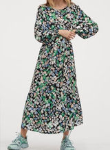 H&M Floral Maxi Dress, Size M Photo 0