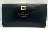 KATE SPADE New York Black North Court Bow Stacy Wallet Photo 0