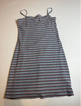 Hollister Striped Ribbed‎ Bodycon Mini Dress Sleeveless Casual Summer Size S Photo 0