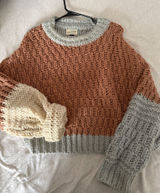 Cozy Sweater Universal Thread Knit Pullover Photo 0