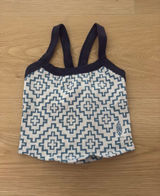 Free People All Clear Cami cool design blue white and navy Photo 0