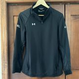 Under Armour Black Men's Women's Long Sleeve 1/4 Zip Size Medium LN Photo 0