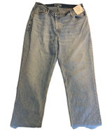 Abercrombie and Fitch The 90's Straight Ultra High Rise Curve Love 34 18 NEW Photo 0