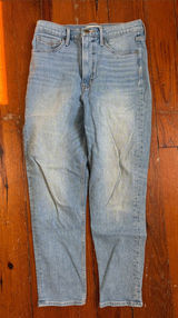 Revtown High-Rise Straight Women's Jeans Light Blue Wash Size 30 Photo 0