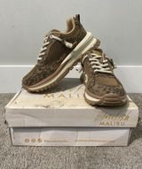 New Blowfish Malibu Leotina Leopard Chunky Sneakers Women’s Size 7.5 Photo 0