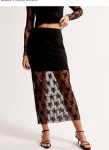 NWT Abercrombie Lace Midi Skirt Photo 0